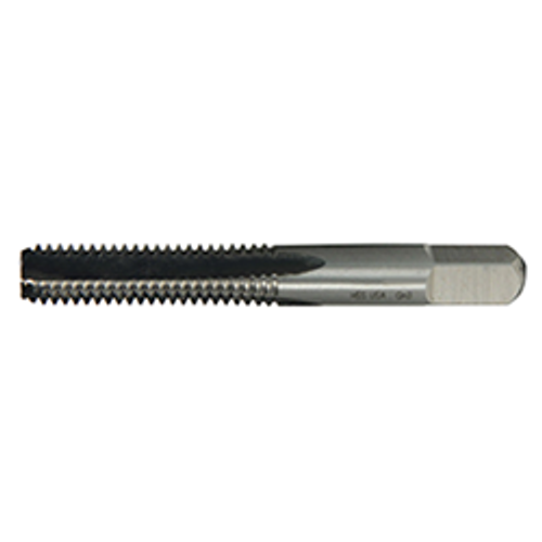 #6-32 HSS Straight Flute Type 25-AG Gold Oxide Bottoming Taps 3F H2 (Qty. 1), Norseman Drill #72813