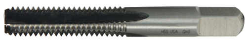 1/4"-20 HSS Straight Flute Type 25-AG Gold Oxide Bottoming Taps 4F H1 (Qty. 1), Norseman Drill #72893