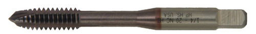 7/16"-14 Reduced Neck Spiral Point Taps, Type 29-ACN 3FH3 (Qty. 1), Norseman Drill #31301