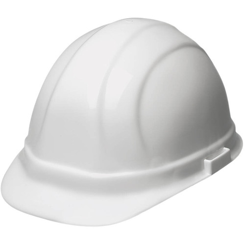 ERB Safety Omega ll Cap Style: White, 6-Point Nylon Suspension With Slide-Lock Adjustment Safety Hat (12/Pkg.)