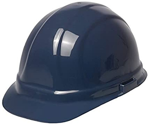 ERB Safety Omega ll Cap Style: Dark Blue, 6-Point Nylon Suspension With Slide-Lock Adjustment Safety Hat (12/Pkg.)