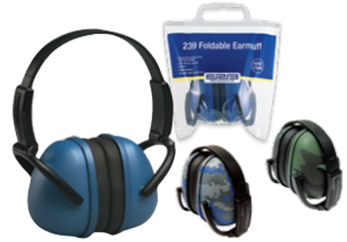 Purple 239 Foldable Earmuffs (12/Pkg.)