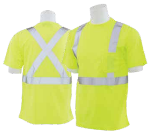 9006SX Lime X-Large ANSI Class 2 Long Sleeve Birdseye Knit Mesh Hi-Viz Lime