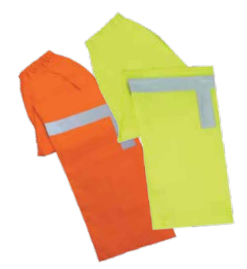 Medium S373PT Orange ANSI Class E Lightweight Rain Pants Oxford PU Coating Hi-Viz Orange