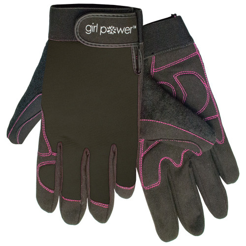 Black MGP100 GP Mechanics Gloves, EXTRA-SMALL