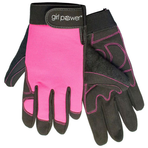 Pink MGP100 GP Mechanics Gloves, MEDIUM