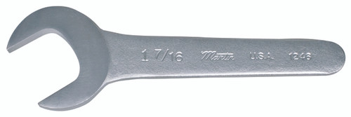 30 Degree Thin Head Single End Wrench - Black,1-5/16", Martin Sprocket #BLK1242S