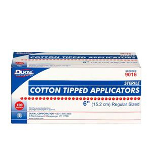 Cotton-Tipped Applicators, 3", 200/Pkg