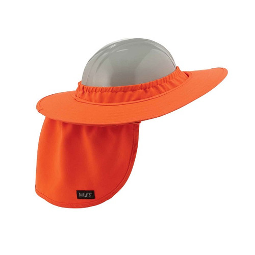 Ergodyne? Chill-Its? Hard Hat Brim w/ Shade, Orange