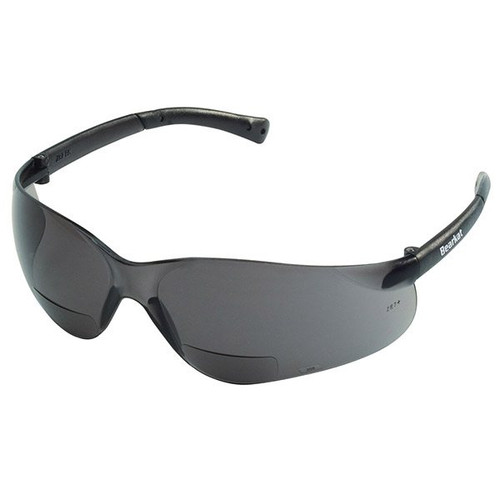 MCR Safety? Bearkat? Magnifiers, Gray Frame/Lens, +2.0 Diopter (1 Pair)