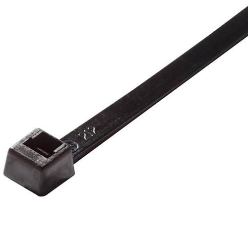 Standard Cable Ties, 50 lb, 14", UV Black (100/Pkg.)