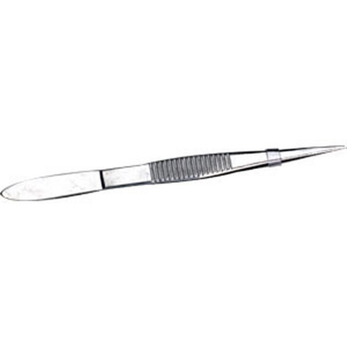 Deluxe Stainless Steel Tweezers, Pointed Edge, 3 1/2"