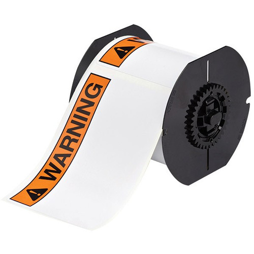 Brady B30 Series Indoor/Outdoor Vinyl Labels w/ "Warning" Header Brady B30 Series Indoor/Outdoor Vinyl Labels w/ "Warning" Header