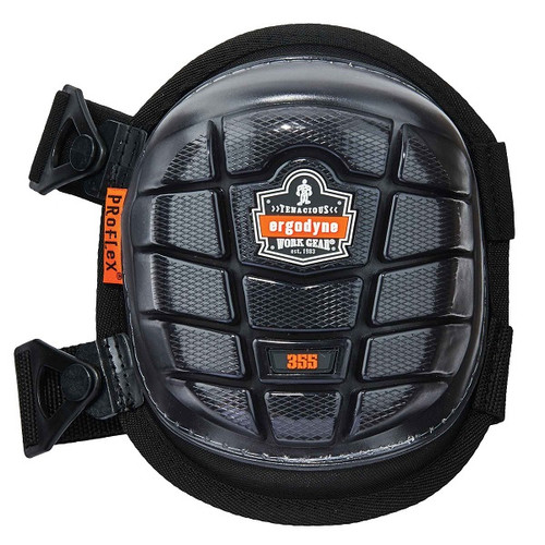 Ergodyne? Proflex? Injected Short Cap Gel Kneepads, Black