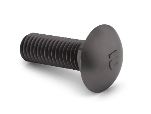 1/4"-20 x 1-1/4 Carbon Steel #1 Elevator Bolt Plain Finish (1000/Pkg.)