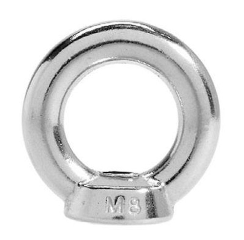 M8-1.25 DIN 582 Eye Nuts, Stainless Steel (180/Pkg)