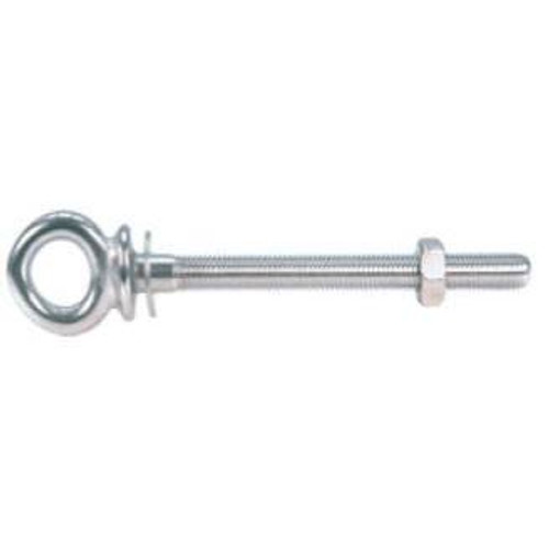 5/8" x 4" Shoulder Pattern Nut Eye Bolt, 304 Stainless Steel (50/Pkg.)