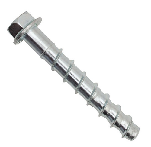 3/4" x 3" DeWalt Screw-Bolt+ Concrete Screw Anchor, Hex Washer Head, Zinc, #PFM1411700 (20/Pkg.)