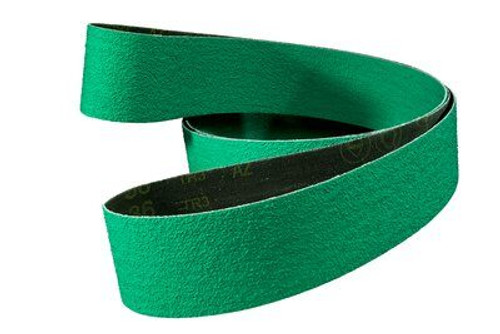 3M Cloth Belt 577F, 80 Grit YF-Weight, 1 in x 21 in, Fabri-Lok, Single-Flex (Qty. 200)