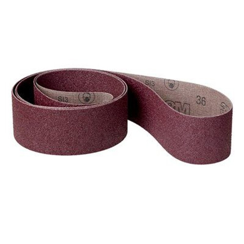 3M Cloth Belt 341D, 80 Grit X-Weight, 5 in x 42 in, Film-Lok, Single-Flex (Qty. 20)