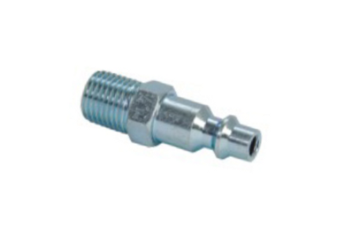 Grip Rite 1/4" Industrial Steel Plugs, 3/8" NPT, Male Thread (2 Piece/Pkg - 4/Pkg) )#GRF14MPD2