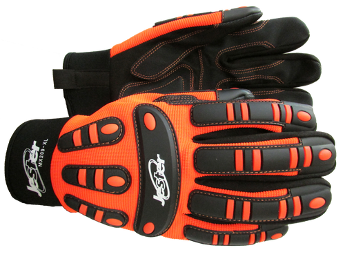 Jester #MX2093XL MX-Series PVC Padded Palm Impact Gloves, 3XL (1 Pair)