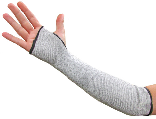 Jaguar SV5 UHMWPE 18" Sleeve NO Thumb Slot, Cut Level 5 (1 Pair)