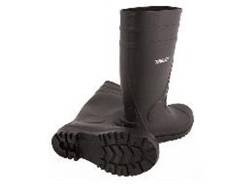 Tingley Plain Toe Knee Boot Black, Size: 9 (1 Pair)