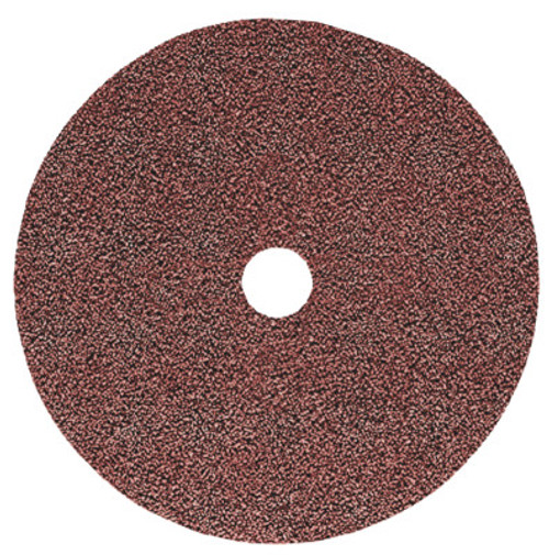 Pferd Aluminum Oxide Coated-Fiber Discs, 5 in Dia., 16 Grit, 25 BX, #62501