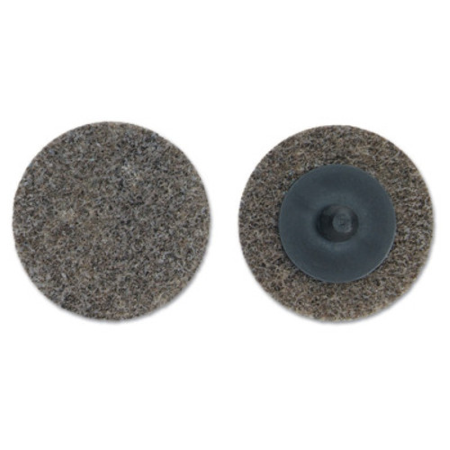 Merit Abrasives Deburring and Finishing Button Mount Wheels Type lll, 3 x 1, Medium, 1 EA, #66261054196