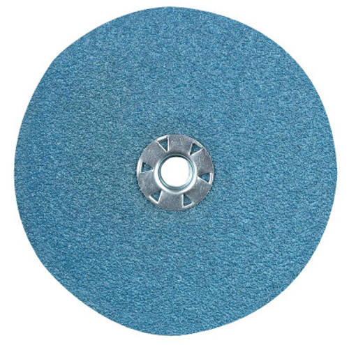 CGW Abrasives Resin Fibre Discs, Zirconia, 5 in Dia., 50 Grit, 25 BOX, #48114