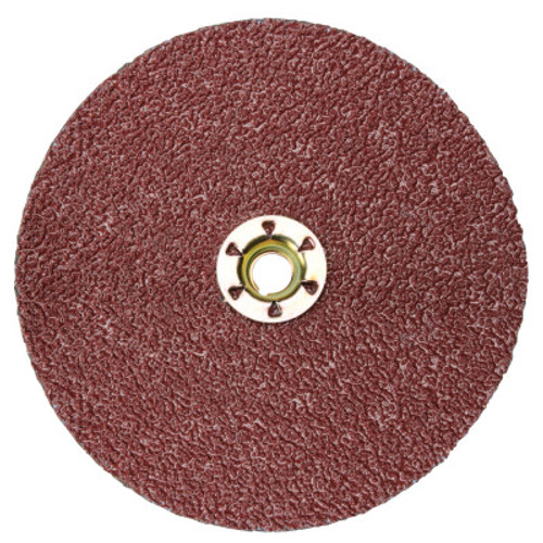 3M Cubitron II Fibre Discs 987C, Precision Shaped Ceramic Grain, 4 1/2" Dia/80 Grit, 100 CA, #7000119209