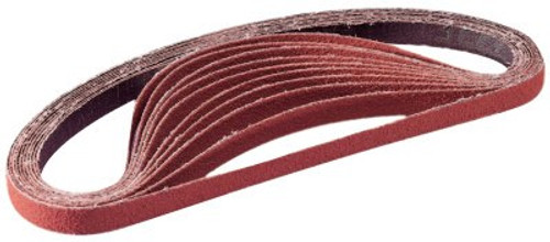 3M Cloth Belts 777F, 1/4 in X 24 in, 80,, 1 EA, #7100096508