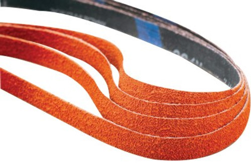 Norton Blaze File Belts, 3/4 in x 20 1/2 in, 40, Ceramic, 50 PK, #69957398030