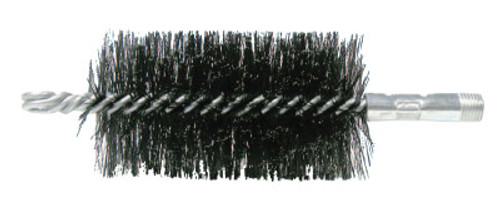 Weiler 2-3/4" Double Spiral Flue Brush, .012 Steel Fill, 1 EA, #44038