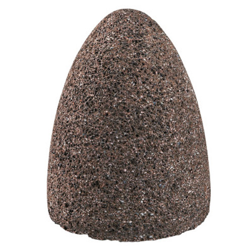 Carborundum Aluminum Oxide Portable Snagging Plug, Type 18, 2 X 3 X 5/8-11, A24-R, 10 EA, #5539509141