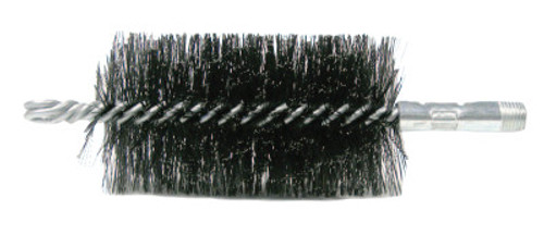 Weiler 1-1/2" Double Spiral Flue Brush, .012 Steel Fill, 1 EA, #44150