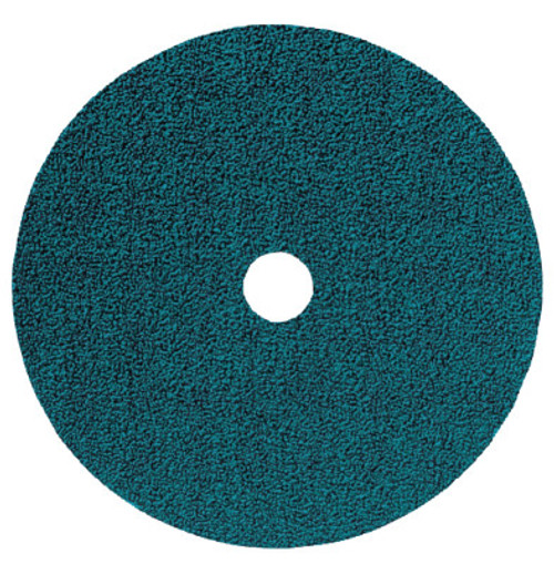 Pferd Zirconium Coated-Fiber Discs, Zirconia Alumina, 7 in Dia., 50 Grit, 1 EA, #62714