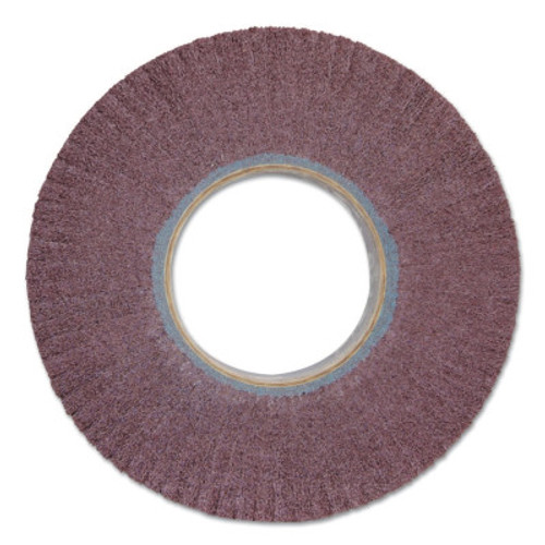 Merit Abrasives Non-Woven Flap Wheels with Arbor Hole Mount, 12 in, 120 Grit, 1,900 rpm, 1 EA, #5539562637