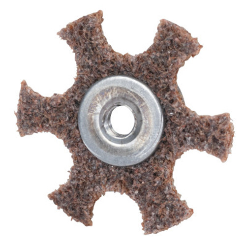 Merit Abrasives Surface Preparation Star 3 X 1/4-20 Coarse, 1 EA, #8834185929