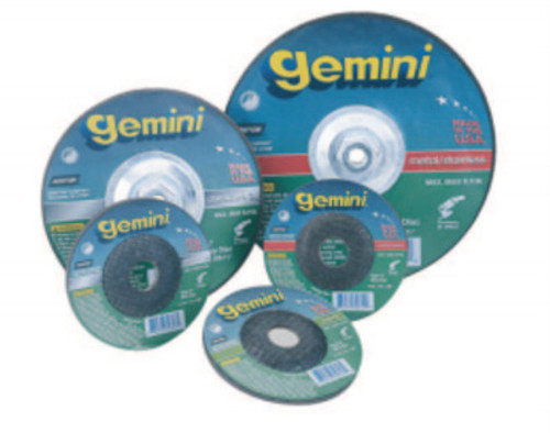 Norton Type 28 Gemini Saucer Depressed Center Grinding Wheels, 9 X 1/4, 7/8" Arbor, 20 EA, #66253049081