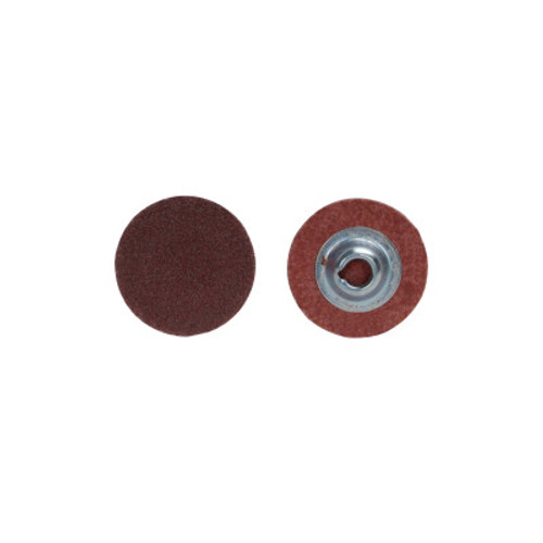 Norton Cloth Quick-Change Discs, Aluminum Oxide, 3 in Dia., 50 BOX, #66261121033