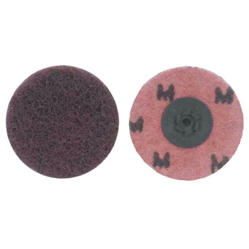 Merit Abrasives PowerLock Buffing Discs-Type I, 1 1/2", Medium, 100 BX, #8834166292