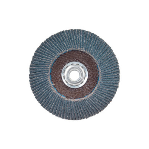 Norton Flap Discs R822, 4 1/2 in, 60 Grit, 5/8 in Arbor, 13,000 rpm, 1 EA, #63642503528