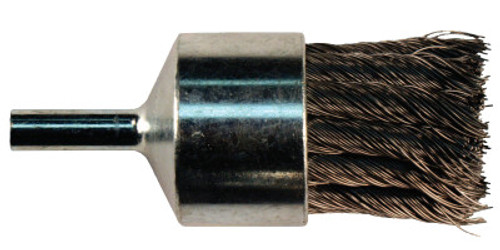 Anchor Products Knot Wire End Brush, Carbon Steel, 1 1/8 in x 0.014 in, 1 EA, #90385