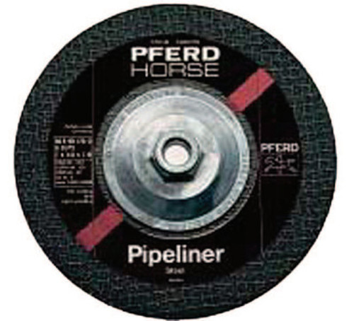 Pferd Pipeliner Cut-Off Wheel, 7 in Dia, 1/8 in Thick, 46 Grit Alum. Oxide, 10 EA, #63416