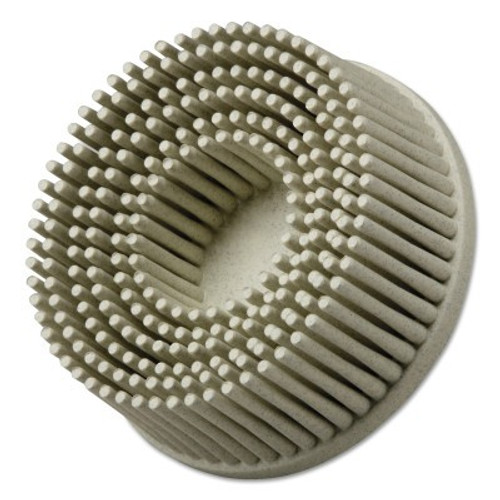 3M Scotch-Brite Roloc Bristle Discs, 1 in Dia, 5/8 in Arbor, Aluminum Oxide, 1 EA, #7000000740