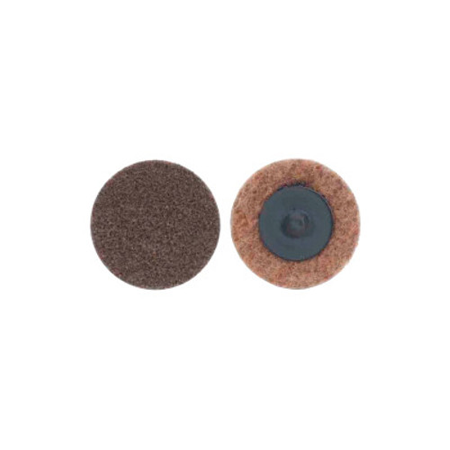 Norton Non-Woven Quick-Change Discs, 4 in, Aluminum Oxide, Brown, 25 EA, #66261008822