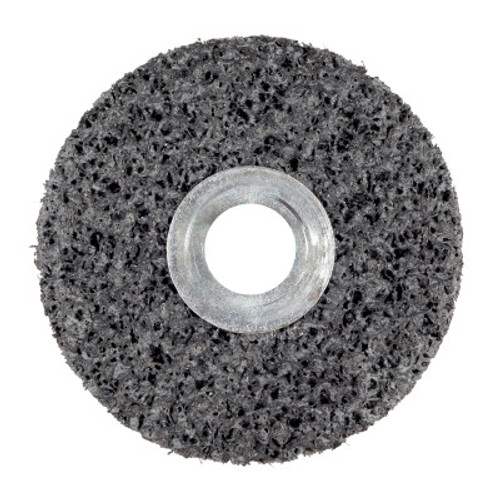 3M Scotch-Brite Clean and Strip Unitized Wheels, 6" Dia, .5" Arbor, Silicon Carbide, 1 EA, #7010294769