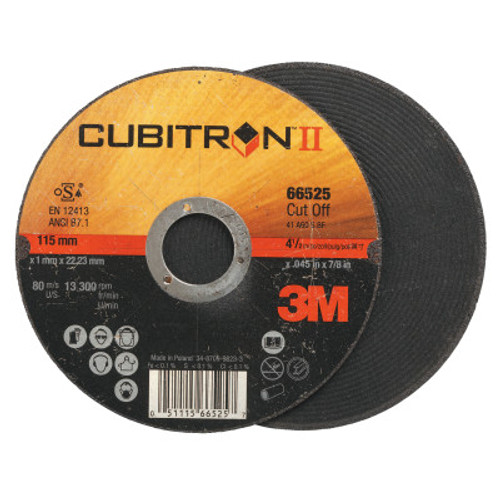 3M Cut Off Wheel .045 in Thick, 60 Grit, 13,300 rpm, 50 CT, #7100024773